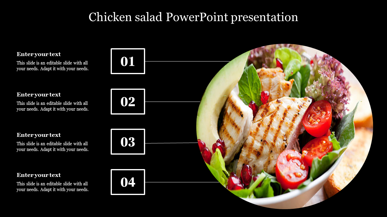 Chicken salad PowerPoint presentation